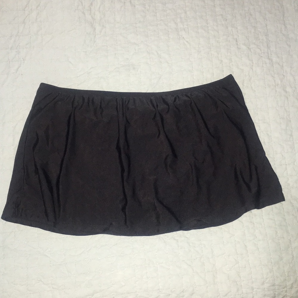 5/$20 Black Bathing Suit Skirt